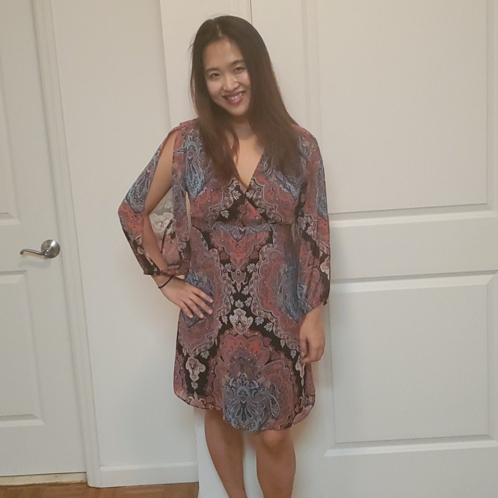 Patterned Dress - Picture 2 of 5
